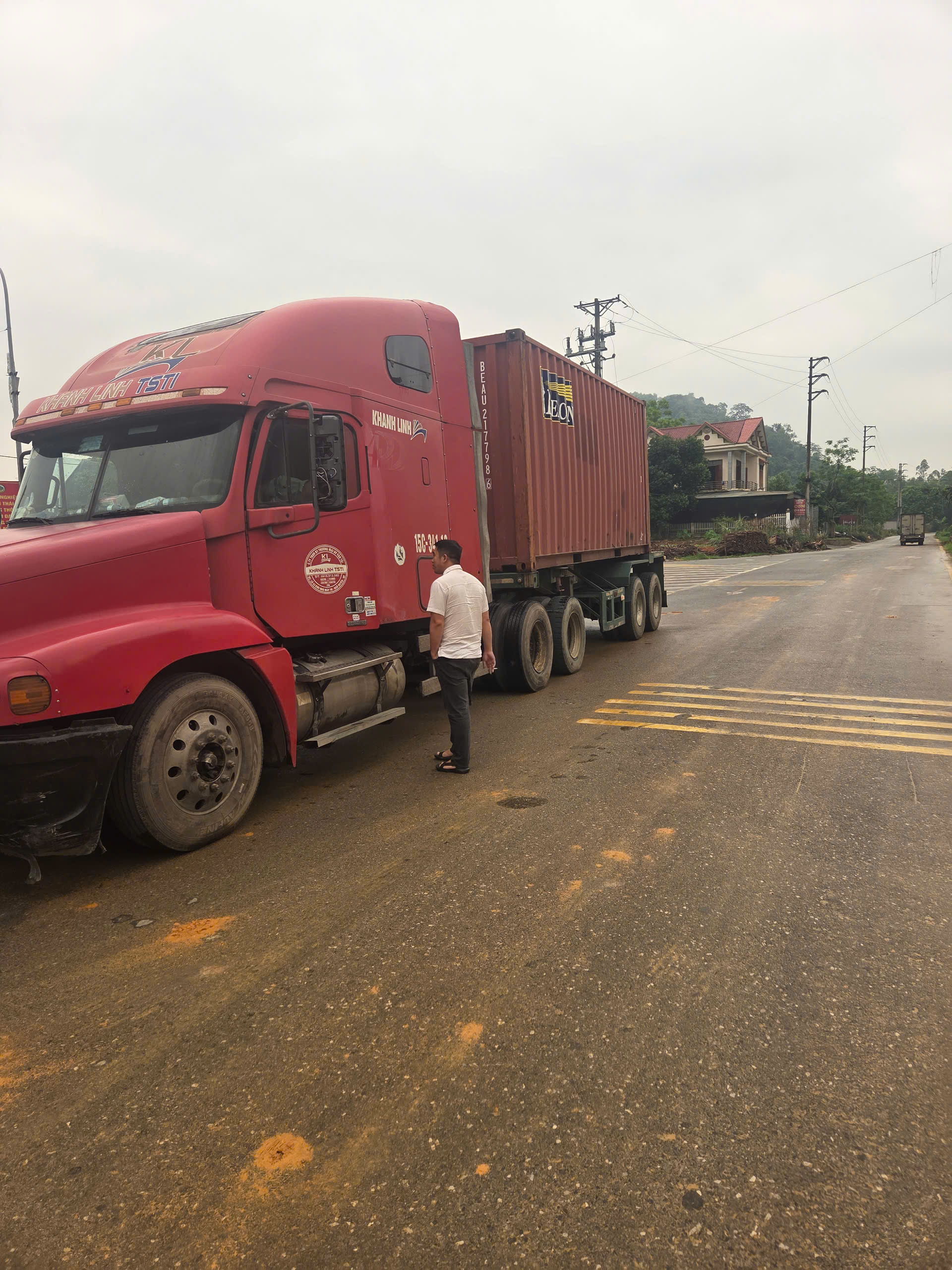 Delivery to factory